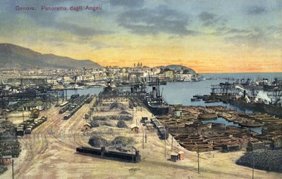 Genoa, Panorama dagli Angeli by Italian Photographer